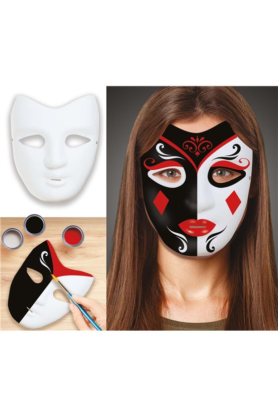 WHITE MASK FOR PAINTING
