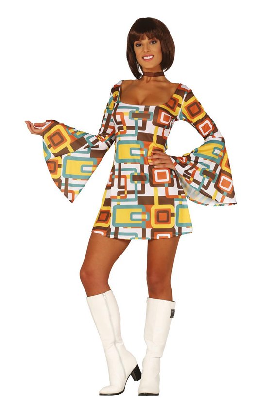 DISCO GIRL ADULT (WOMAN) SIZE L 42 44