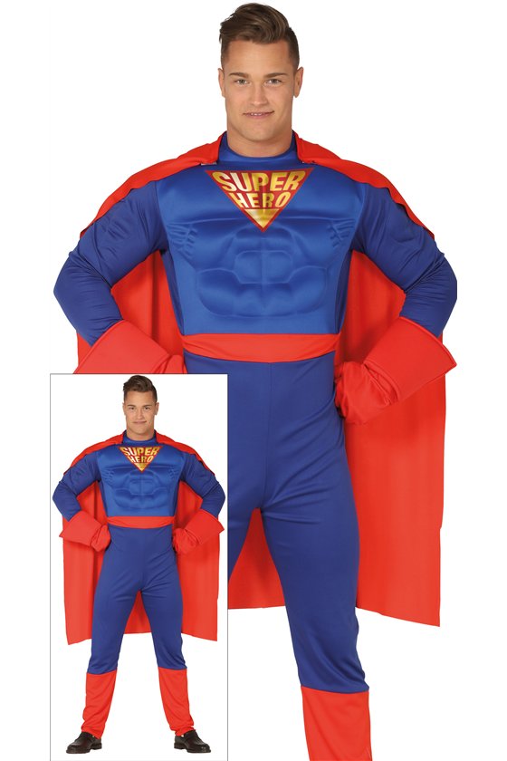SUPERHERO MUSCLES ADULT SIZE M 48 50