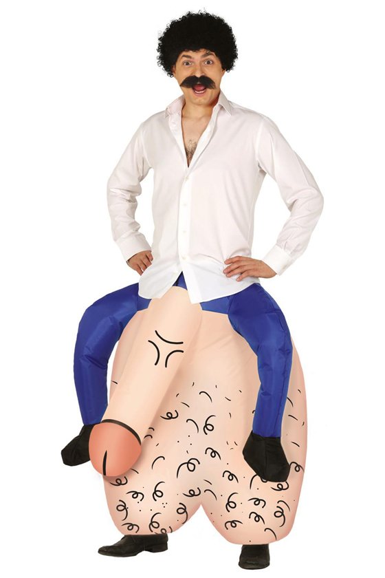 INFLATABLE TESTICLES ADULT SIZE L 52 54
