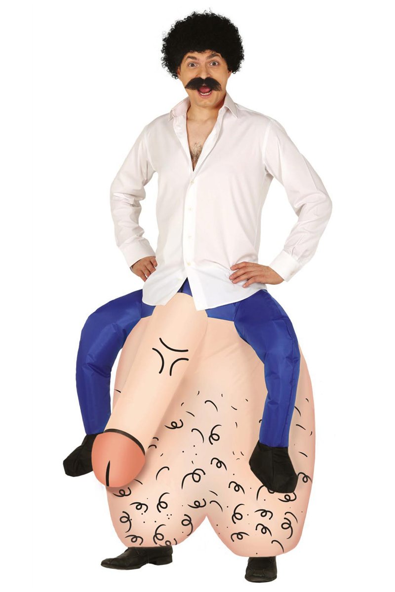 INFLATABLE TESTICLES ADULT SIZE L 52 54