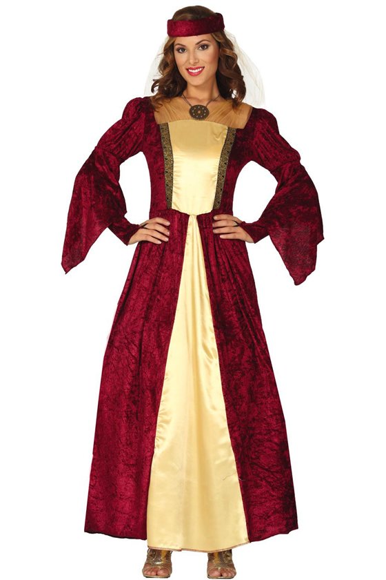 MEDIEVAL LADY ADULT (WOMAN) SIZE M 38 40