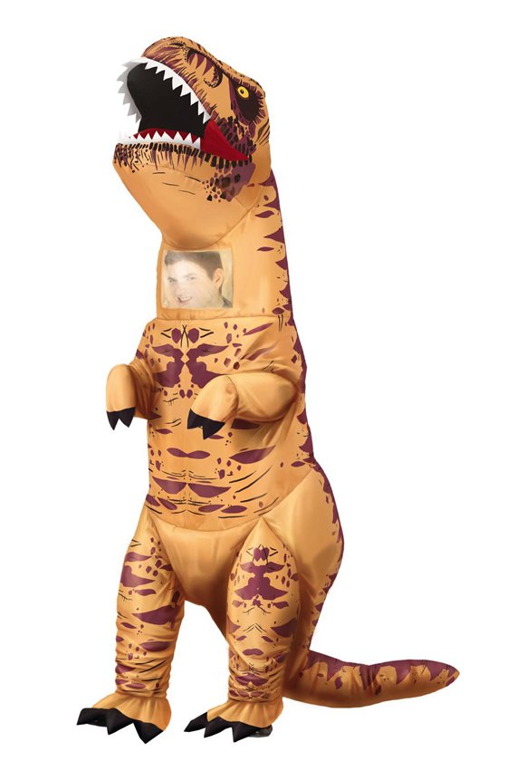 INFLATABLE REX DINOSAUR ADULT SIZE L 52 