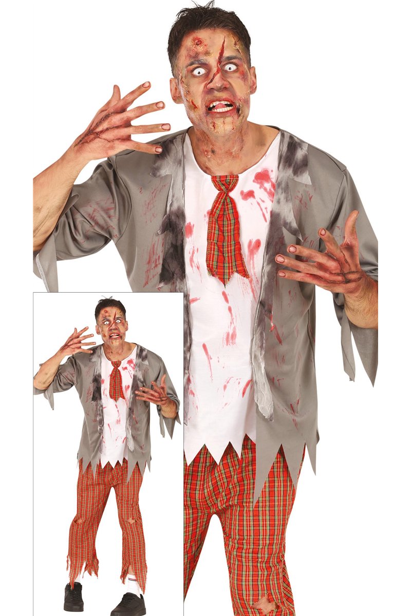 ZOMBIE HIGH-SCHOOLER, ADULT, 52 - 54 (L)