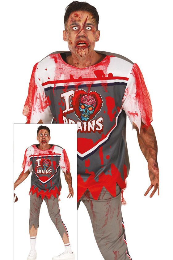 ZOMBIE RUGBY PLAYER, ADULT, 52 - 54 (L)