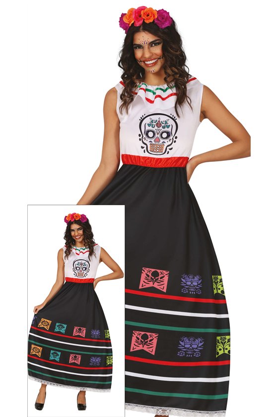 SKULL CATRINA, ADULT, 38 - 40 (M)