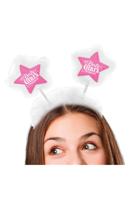 PARTY GIRLS HEADBAND WITH MARABOU