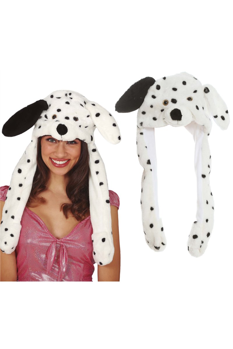 DALMATIAN HAT WITH MOVEMENT
