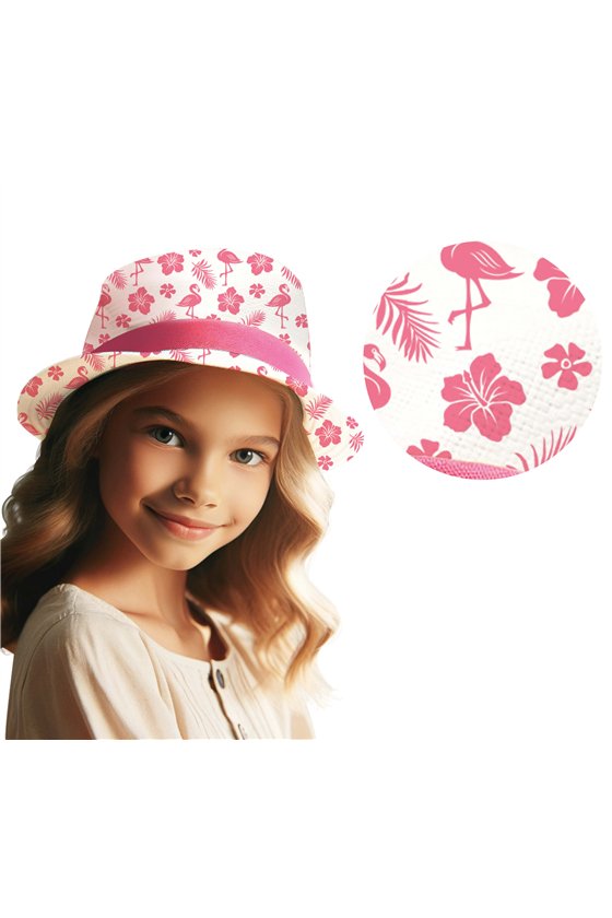 FLAMINGOS SUMMER HAT, CHILDREN