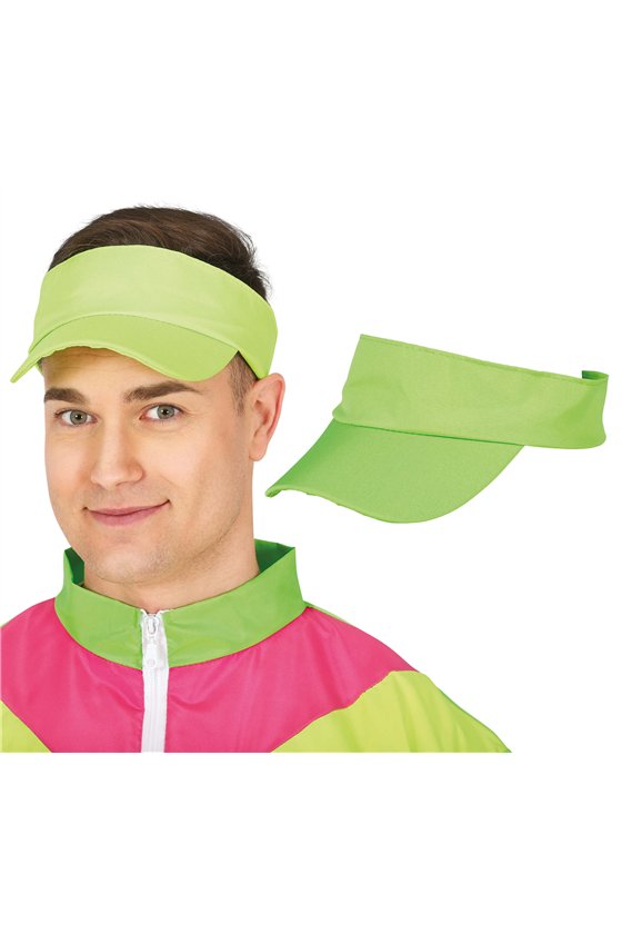 80S VISOR CAP GREEN, ADULTS