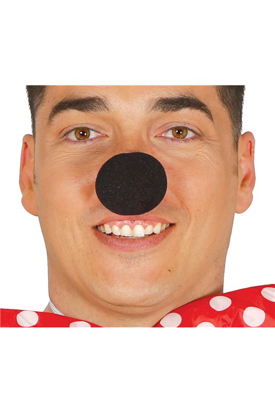 BLACK FOAM RUBBER NOSE,   5 CM