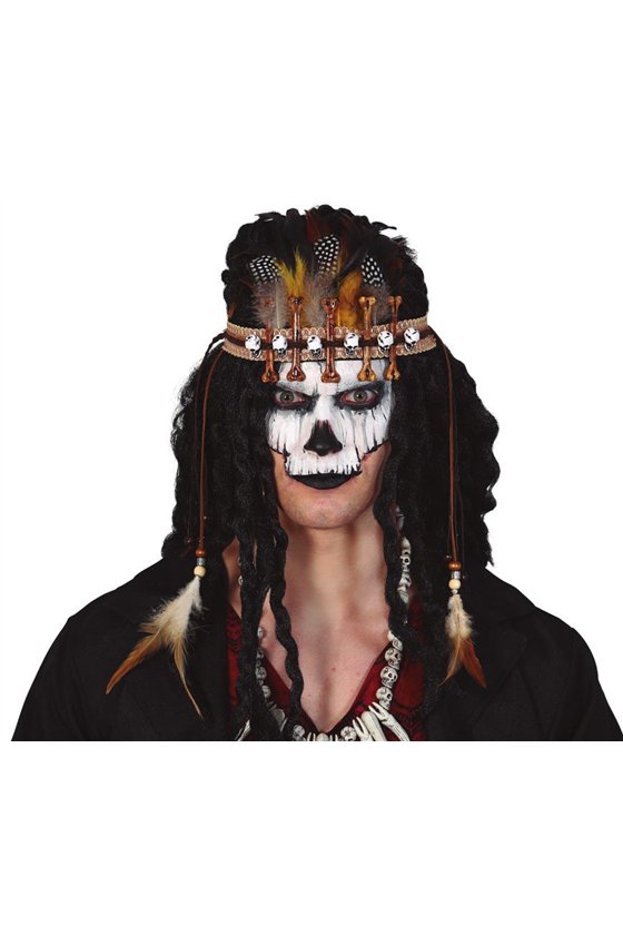 VOODOO FEATHERS TIARA