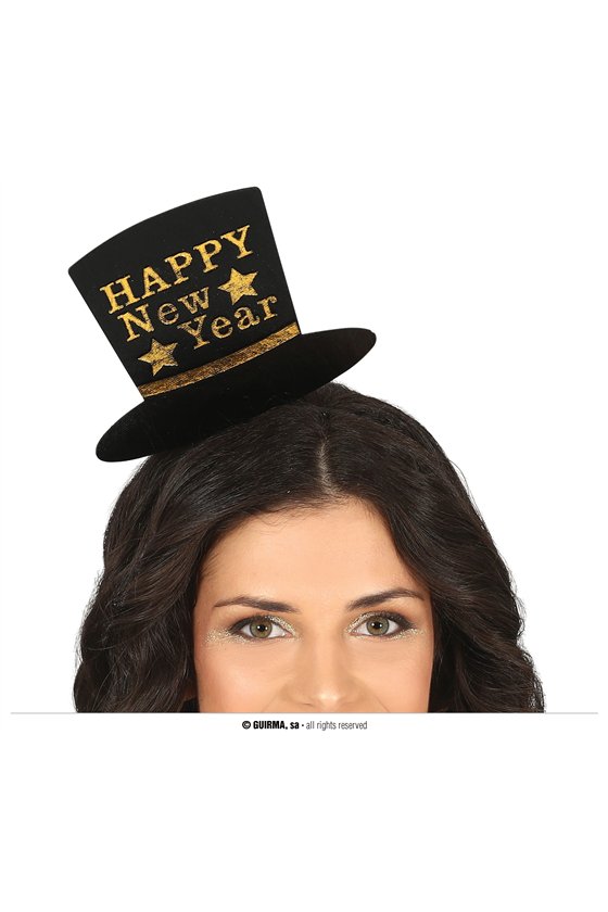 GOLD "HAPPY NEW YEAR" HEADBAND
