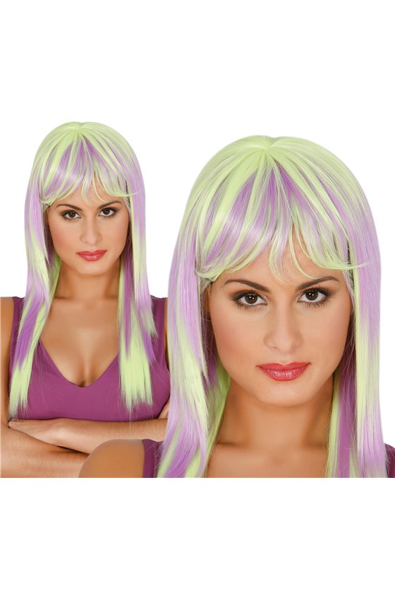 EXTRA YELLOW LONG-HAIRED WIG (BOX CONTAI