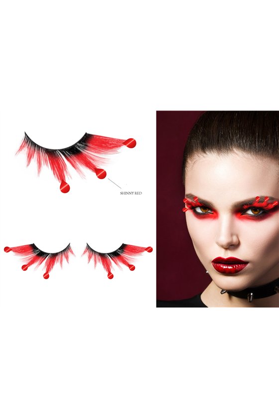 BLOOD DROPS EYELASHES