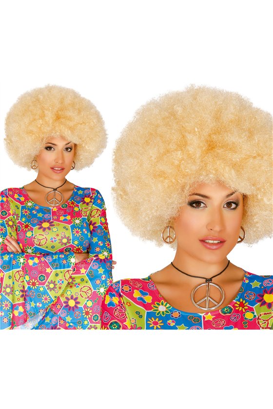 EXTRA BLOND AFRO WIG