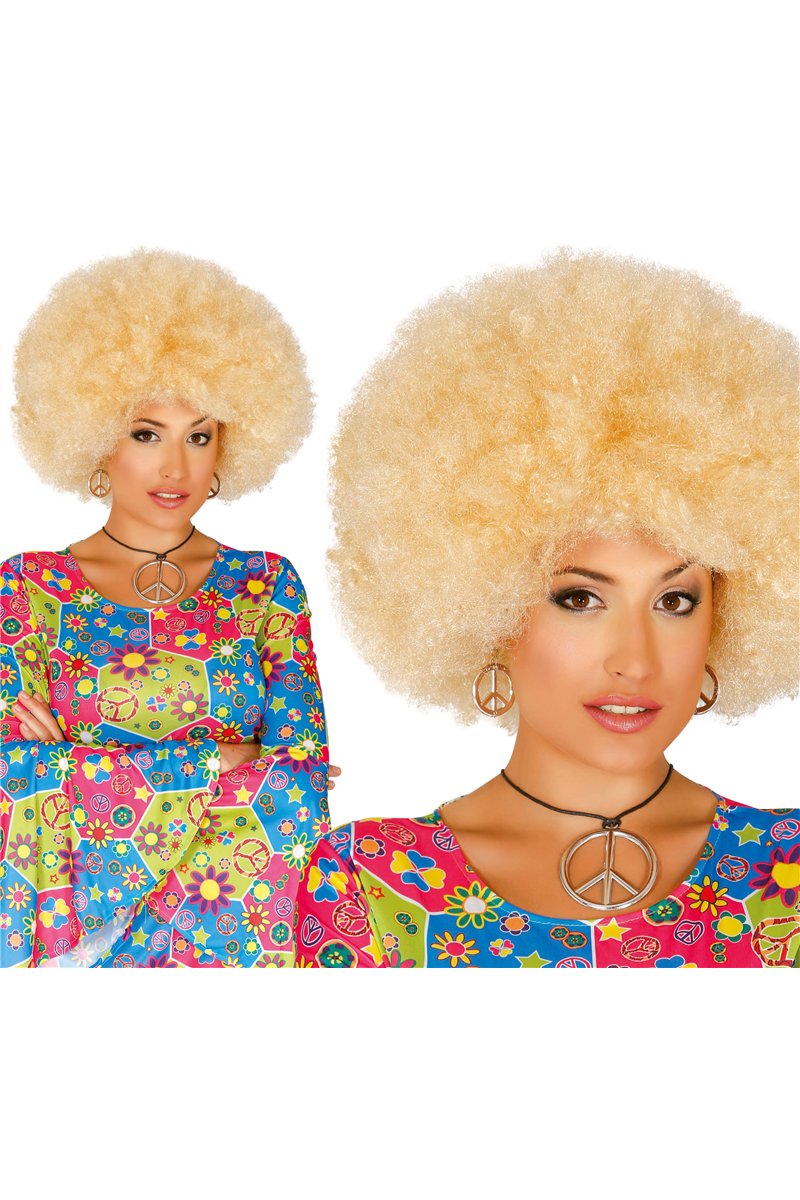 EXTRA BLOND AFRO WIG