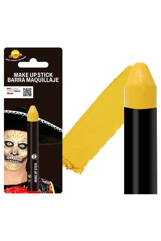 MAKE-UP STICK,  YELLOW 10 GR
