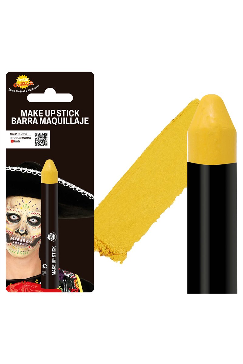 MAKE-UP STICK,  YELLOW 10 GR