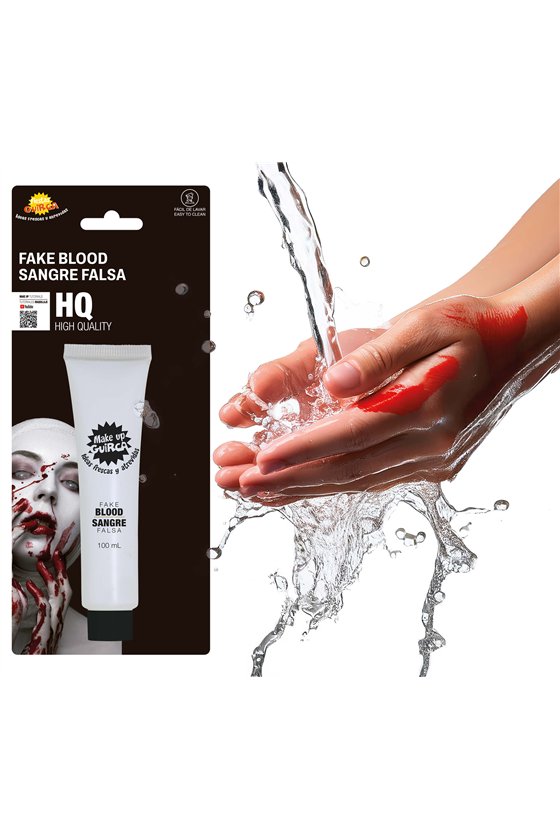 TUBE WASHABLE BLOOD 100 ML, HIGH QUALITY