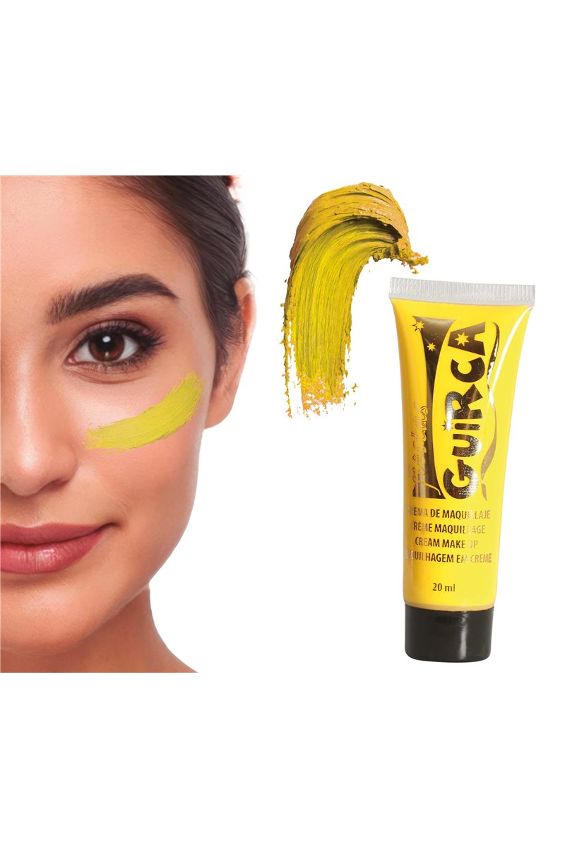 MAKE-UP TUBE, CREME 20ML, YELLOW