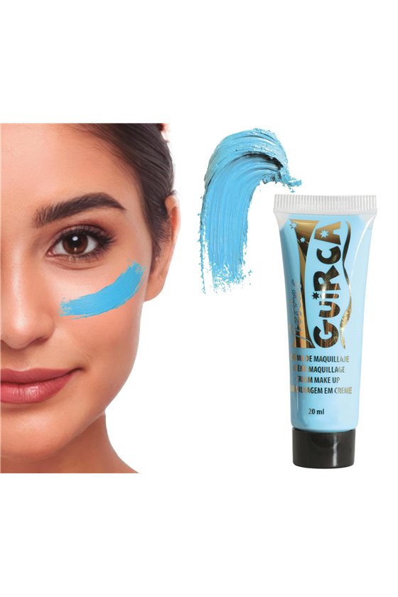 MAKE-UP TUBE, CREME 20ML, SKY BLUE