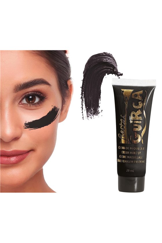 MAKE-UP TUBE, CREME 20ML, BLACK