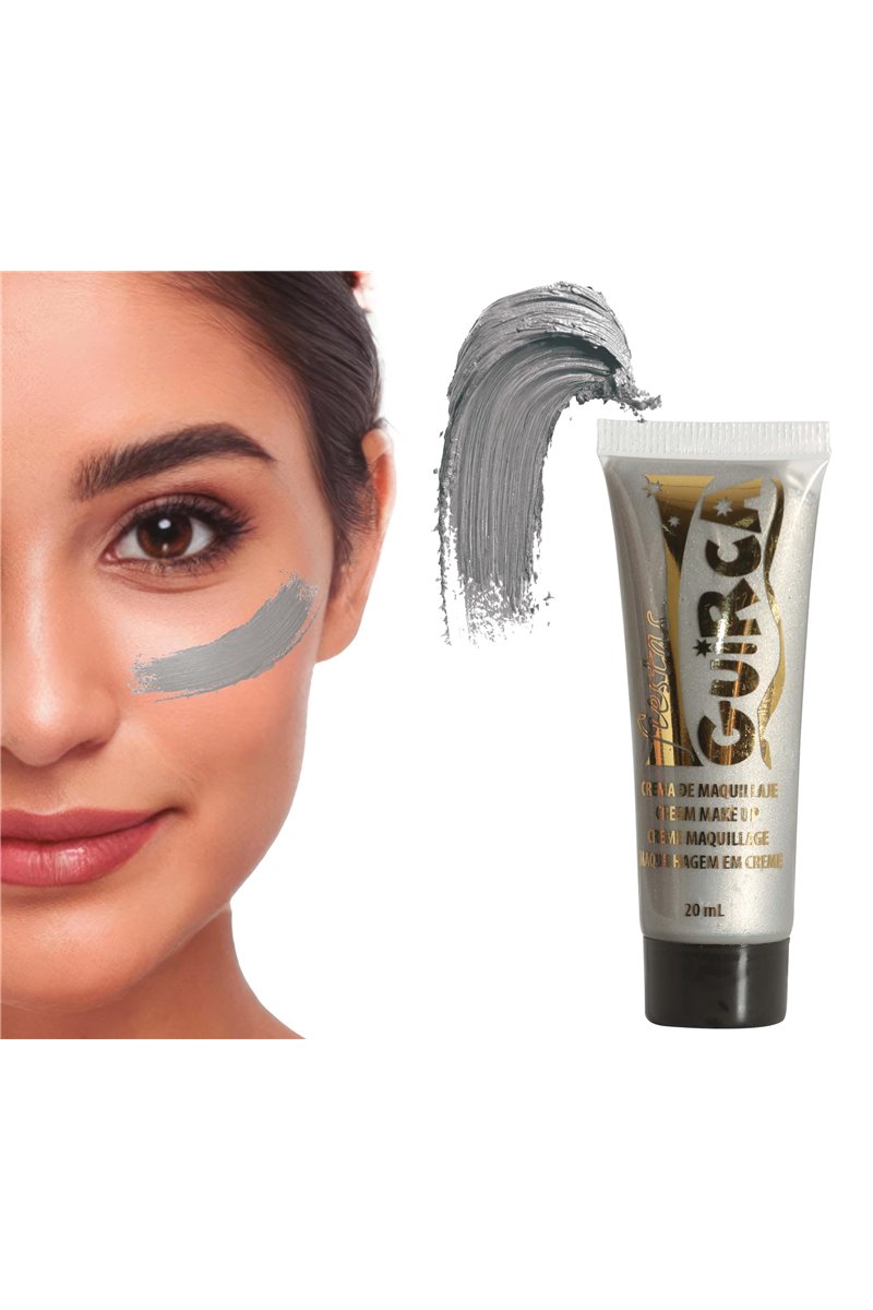MAKE-UP TUBE, CREME 20ML, SILVER