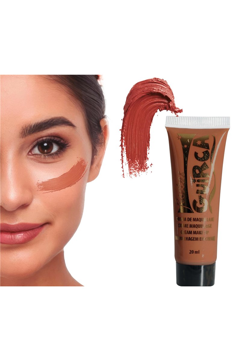 MAKE-UP TUBE, CREME 20ML, BROWN