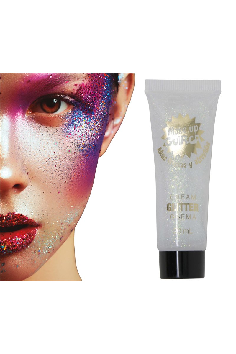 GLITTER MAKE-UP TUBE,CREME 20ML, IRIS 