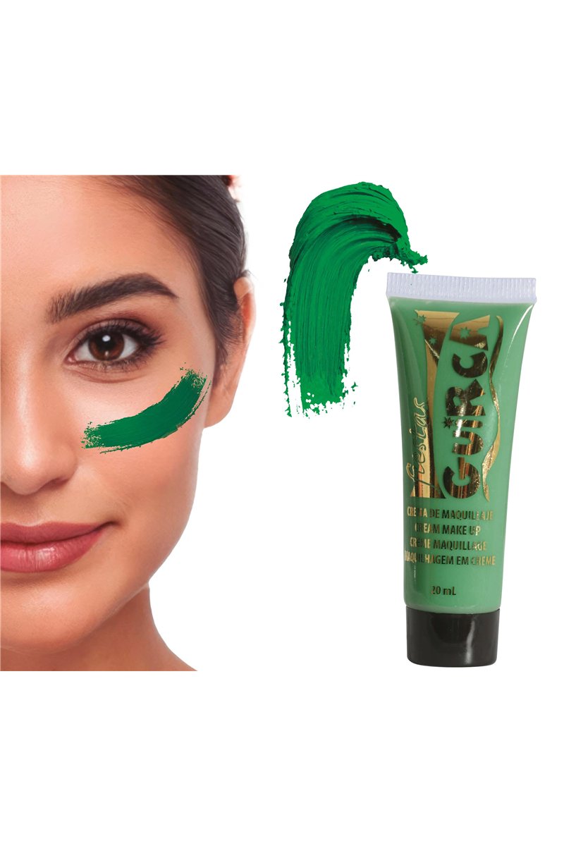  MAKE-UP TUBE, CREME 20ML, DARK GREEN