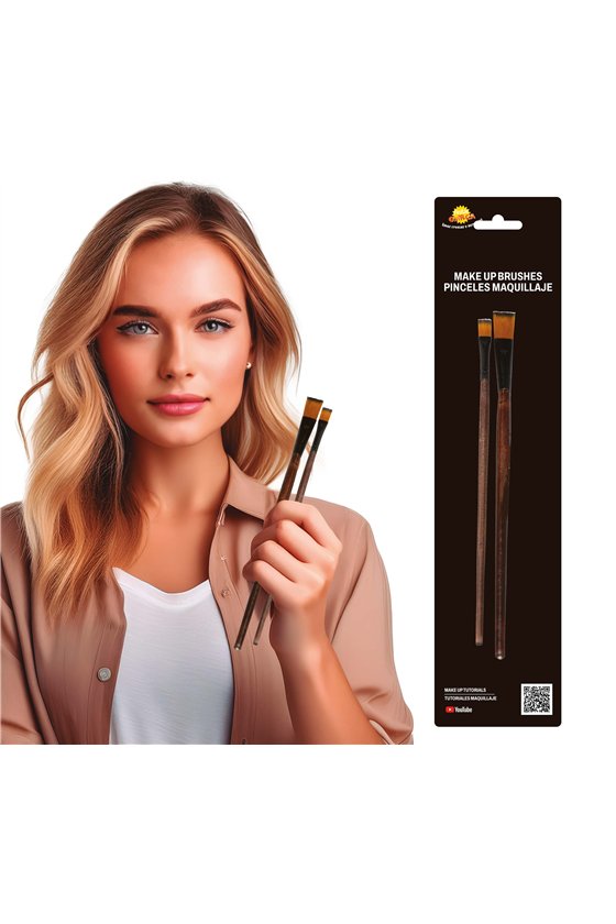 SET 2 MAKEUP BRUSHES