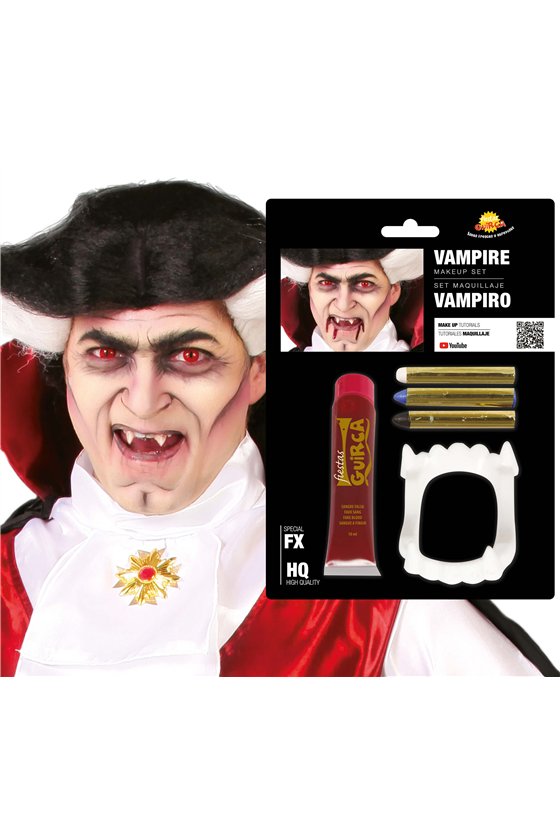BLISTER PACK: VAMPIRE MAKEUP WITH BLOOD 