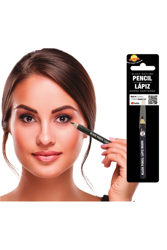 BLACK PENCIL OUTLINE