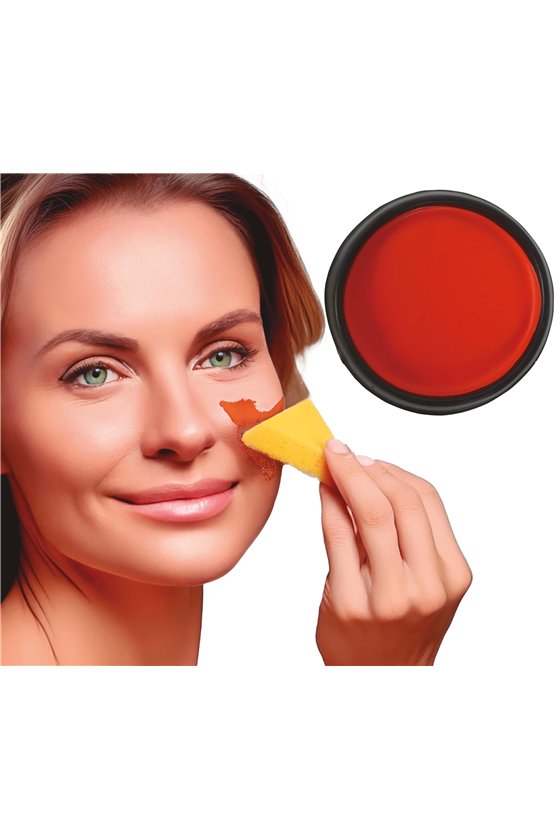 ORANGE MAKEUP WITH SPONGE 9 GR