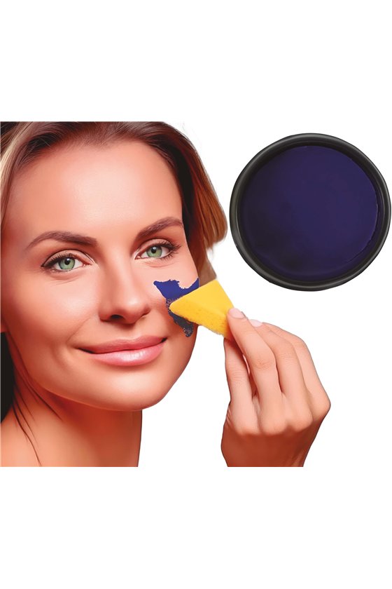 NAVY BLUE MAKEUP WITH SPONGE 9 GR
