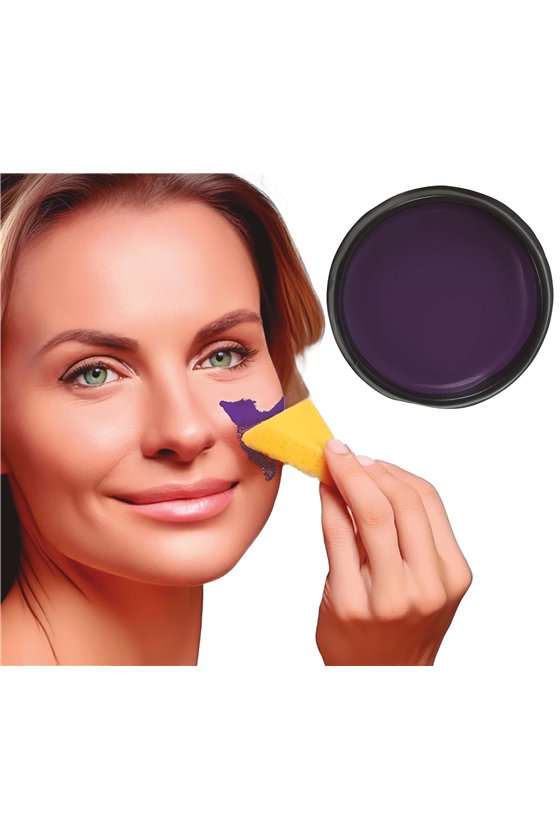 PURPLE MAKEUP WITH SPONGE 9 GR