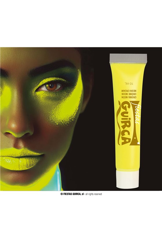 NEON YELLOW MAKEUP TUBE 10 ML