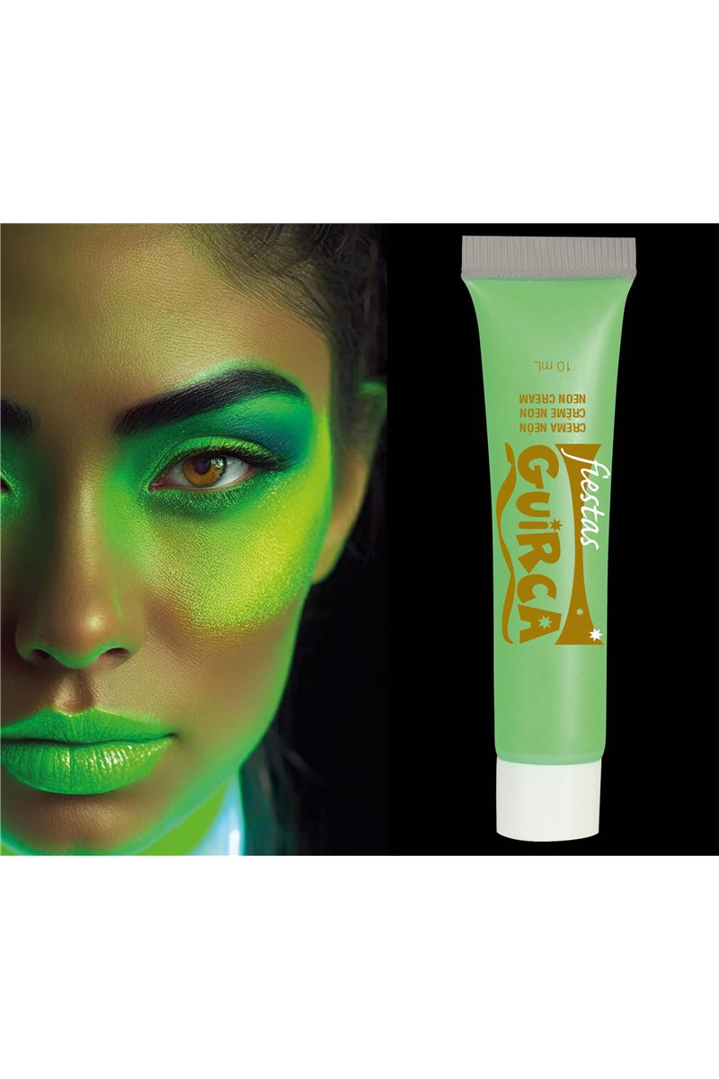 NEON GREEN MAKEUP TUBE 10 ML
