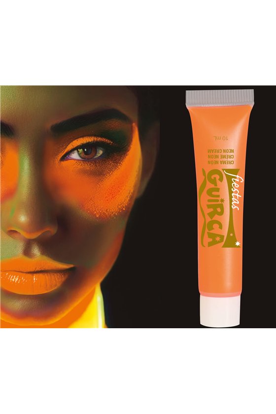 NEON ORANGE MAKEUP TUBE, 10 ML