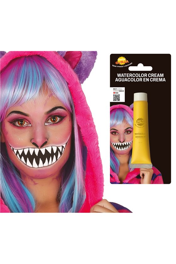 YELLOW WATERBASED MAKEUP TUBE 20 ML