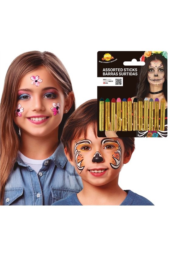 BLISTER 12 MAKEUP STICKS 12X19 GR