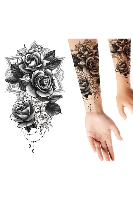 ROSES TATTOO, 14x30 CMS