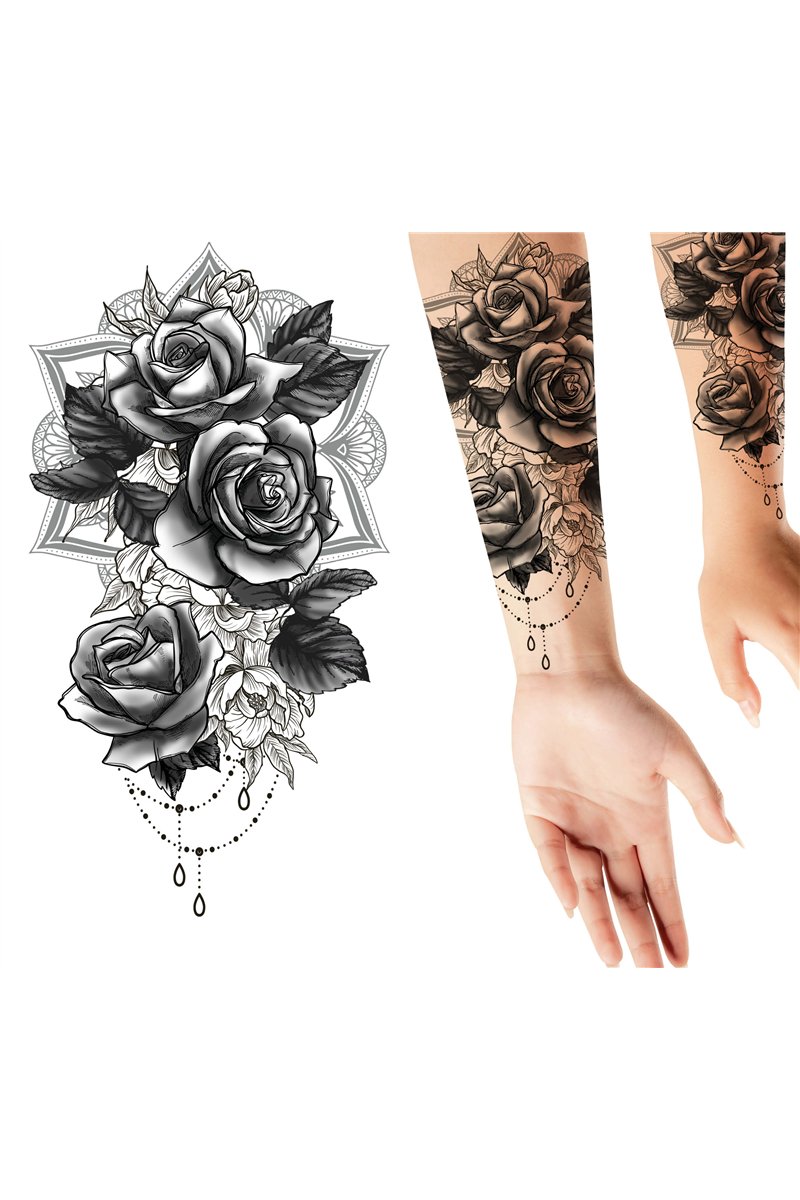 ROSES TATTOO, 14x30 CMS