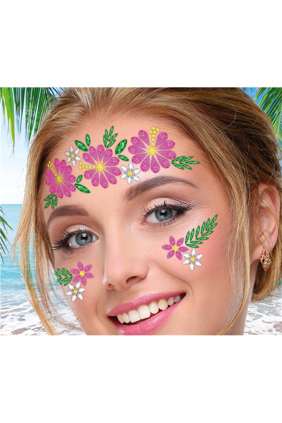 FLOWERS FACIAL JEWELRY