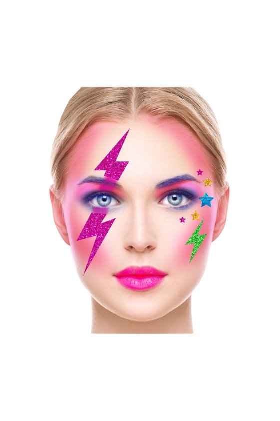 LIGHTNING GLITTER FACE