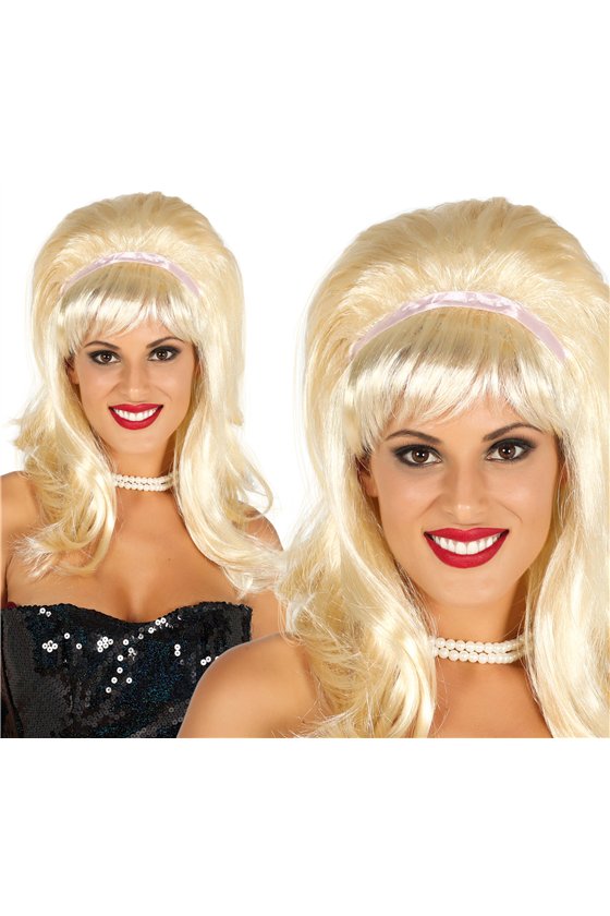 BLONDE BOB WITH RIBBON IN BOX