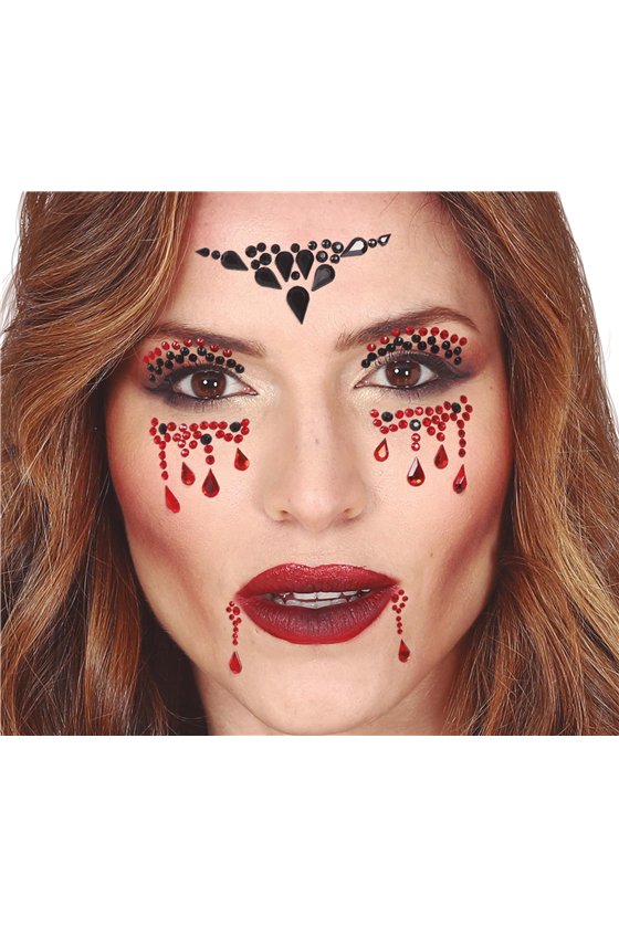 FACE GEMS ADHESIVE VAMPIRE