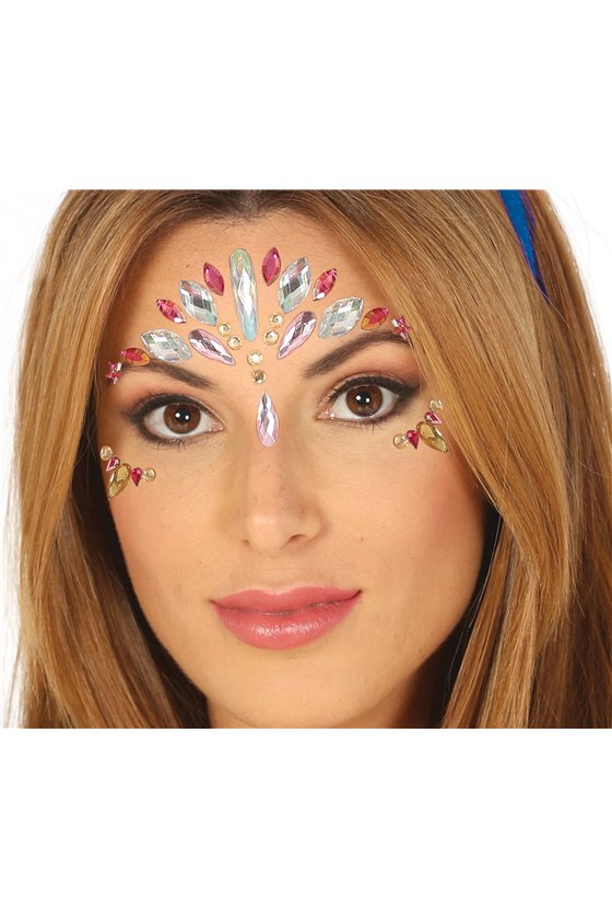 ADHESIVE STAR FACE JEWELLERY