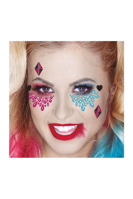STICKER FACE JEWELS DANGEROUS